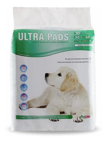 Paños De Entrenamiento Ultra Pad 80x60 Pet X30 Un. Lavanda 0