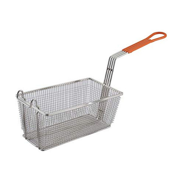Cesta De Freír Winco Fb-10 Con Asa Naranja 0