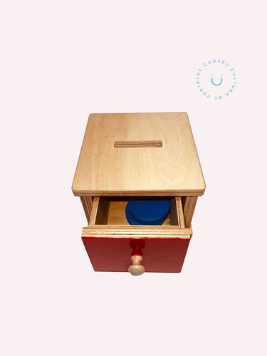 Caja Permanencia Montessori 3 Fichas Azules 1