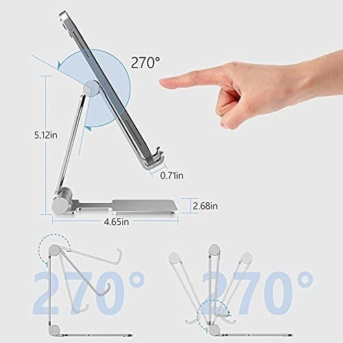 Soporte De Aluminio Ajustable Y Plegable Para Tablet - iPad 1