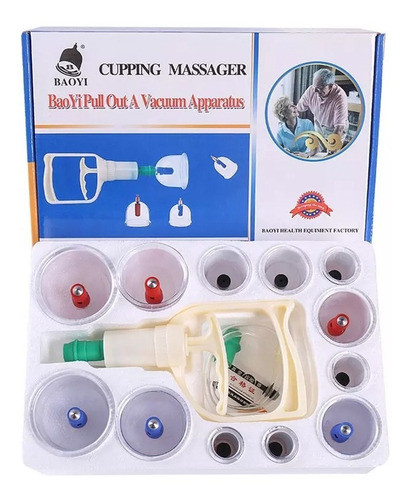12 Unidades Cupping Ventosas Chinas Copas Fijas Vacumterapia 1
