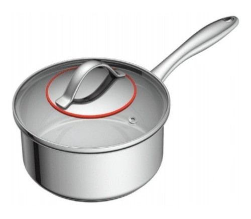 Cacerola 16 Cm C/tapa De Vidrio 1,51l 7839 Beverly Volf 0