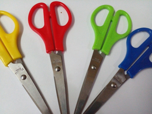 Tijera Acero De 16 Cm X 12 Und Excelente Calidad 1