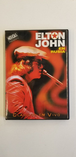 Elton John En Rusia Live Dvd Usado 0