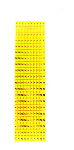 Anillo Omega Identificador Para Cable 4-6mm Letra N -caja- 0