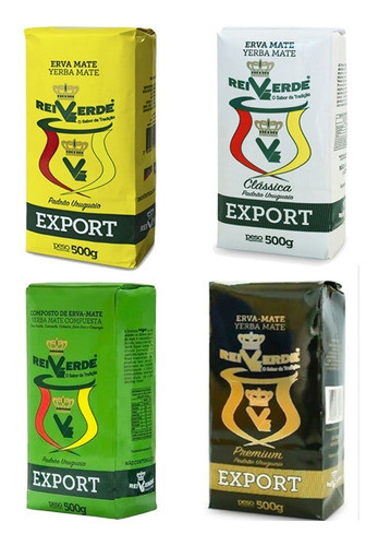 Pack Degustacion X4 Rei Verde 500 Grs 0