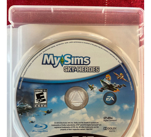 Juego De Ps3: Mysims Skyheroes (solo Disco) 0