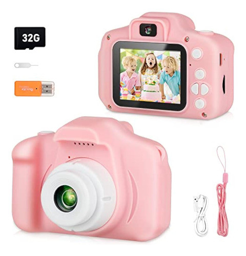 Cámara Para Niños Para Niñas, Cámara Digital Para 0