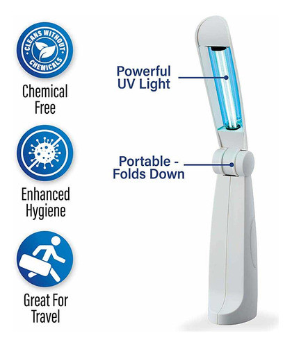 Esterilizador Ontel Luz Desinfectante Uv Segura Y Saludable 1