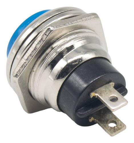 4 Pulsadores Redondo Normal Abierto 2a Azul (push On) 1