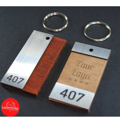 Etiqueta De Hotel Personalizada, Llavero Con Su Logotipo 0