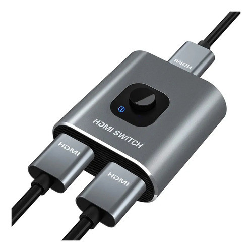 Switch Bidireccional Hdmi 2 A 1 Splitter 1 A 2 4k 30hz 3d 0