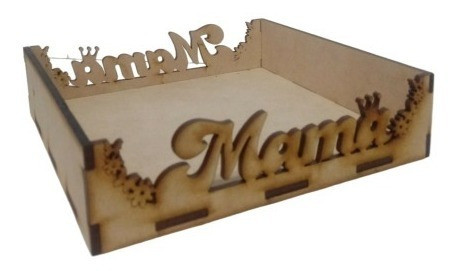 Bandeja Dia De La Madre 15x15cm 10 Unid Mod 3 Morema Trece 1