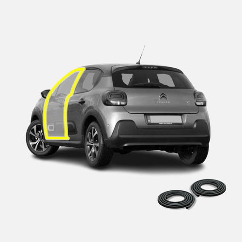Burlete De Puerta Trasero Citroen C3 5p, Por Unidad 0
