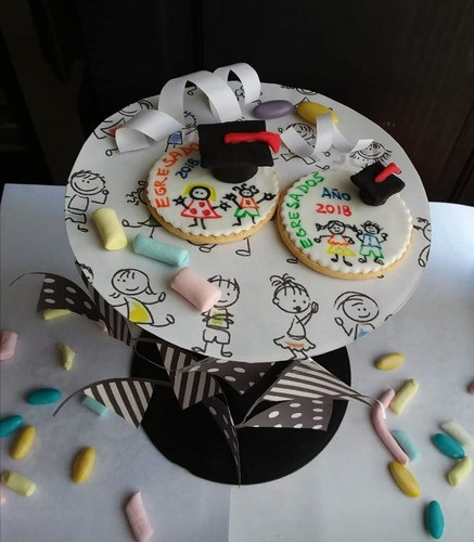 Galletitas Egresados Souvenirs Candy Mesa Dulce 1