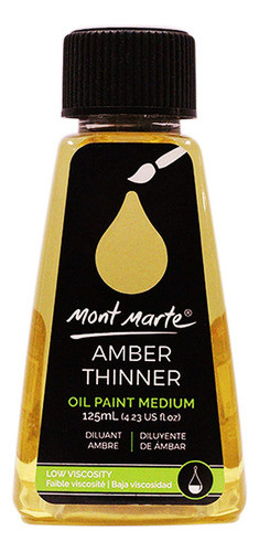 Diluyente Ambar Para Oleos Premium Frasco De 125ml 0