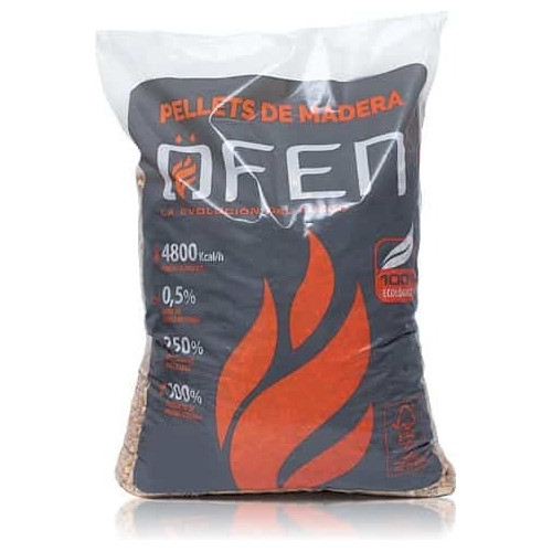 Pellets De Madera  Calefacción X 15kg Ofen Poder Calorífico 0