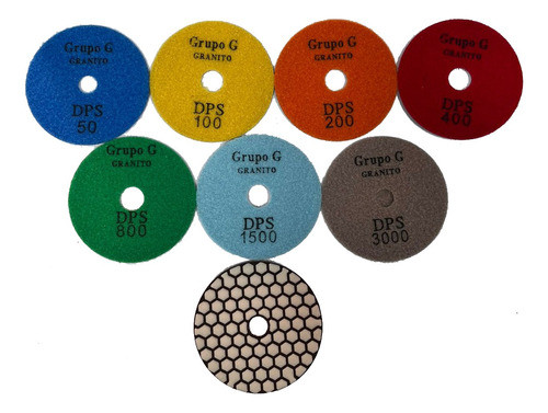 Disco Diamantados  Para Pulir Granito - Marmol En Seco 0