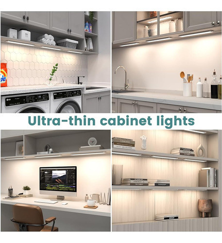 Kit De Iluminación Debajo Del Gabinete Myplus Smartmesh, (3) 1