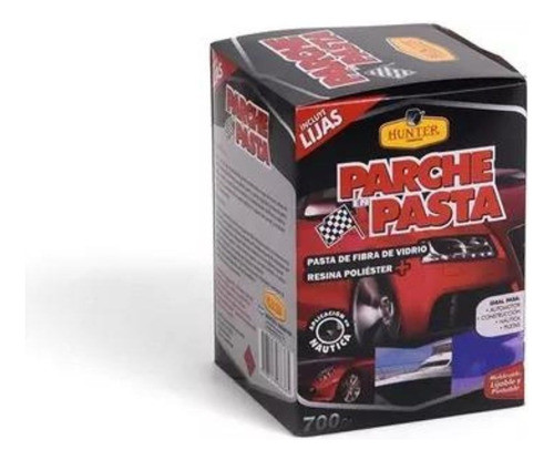 Kit Parche Fibra De Vidrio En Pasta Hunter 700cc 0