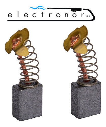 Juego Carbones Para Fresadora Lusqtoff Frl 1400-9 Original 1