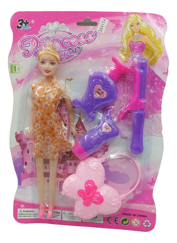 Muñeca Flaca Con Accesorios 23,5*34*6cm Ploppy.6 364114 0