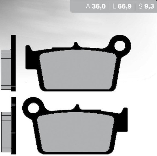 Kit Pastillas Freno Brenta Suzuki Rmz 250 450 06-21 Blandas 1
