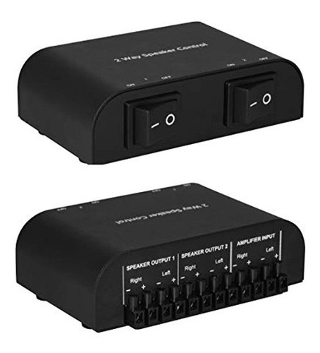 Xtrempro 61049 Interruptor De Altavoz De 2 O 4 Vias, 1 En 2 0