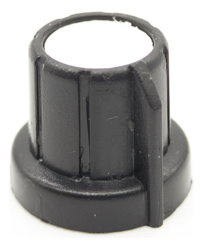 10 Perillas Potenciometro Blanca17mm X 14mm Buje Bronce 0