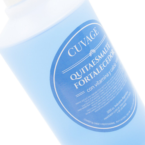 Cuvage Quitaesmalte Fortalecedor Uñas Manicuria Calcio 500ml 1