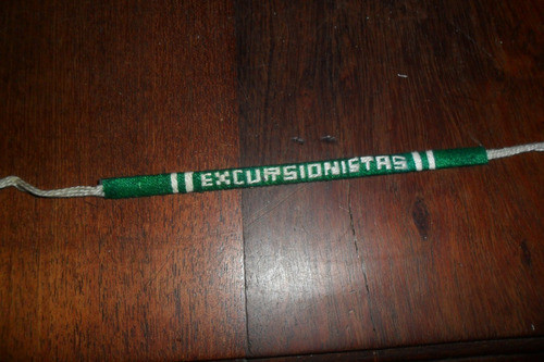 Excursionistas Pulsera Tejido Retro Vintage Hilo Futbol 0
