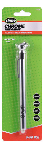 Medidor Presion Neumaticos Slime Tipo Lapiz 5-50 Psi - 22012 0