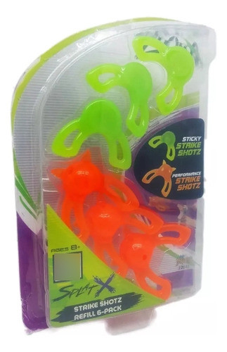 Repuesto De 6 Unidades Para Lanzador Splat X 80008 0