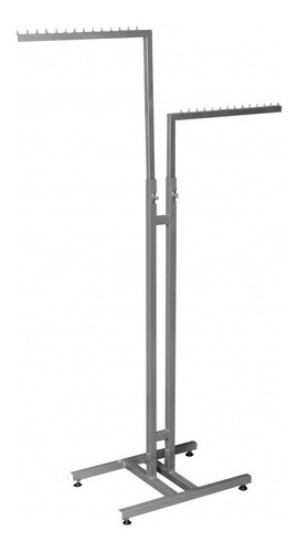 Perchero Pulpo 2 Brazos  Regulable En Altura Color Gris 0