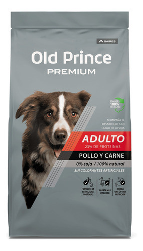 Old Prince Premium Adulto 20+3kg Pollo Y Carne Con Regalo 0