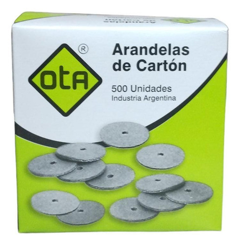 Arandelas De Cartón De 500 Unidades X 4 Cajas 0