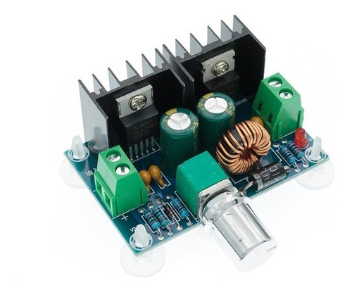 Modulo Fuente Dc-dc Step Down 1.25-36v / 8 Amp Xl4016 C/pote 1