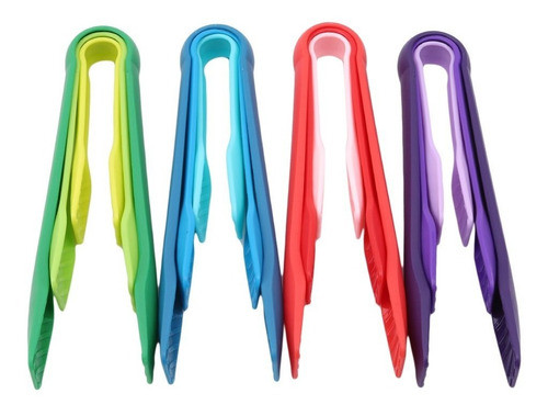 Set X 3 Pinza Alimentos Diseño Decoracion Cocina Multiusos 0