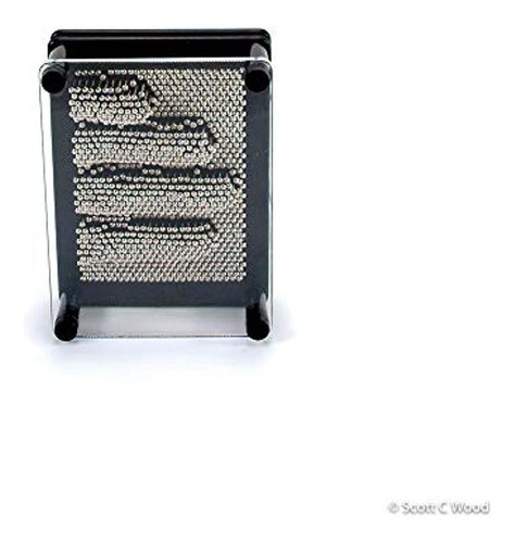 Toysmith Pin Art (marco Negro De 3,75 Pulgadas X 5 Pulgadas) 1