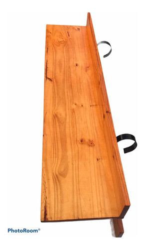 Barra Balcón De Madera Colgante, Plegable 0