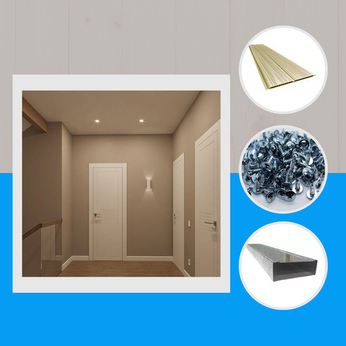 Cielorraso Kit Pvc Color Beige Gemini 4x4 16m2 Oferta 1