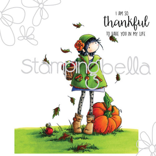 Estampando Bella Fay Loves Fall Cling Stamps 1