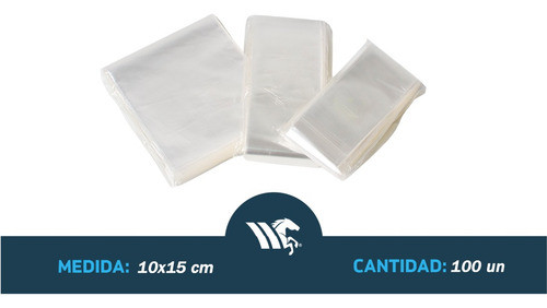 Bolsas De  Polipropileno 10x15 X100u Celofan Cofeco 1