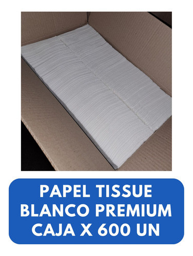 Caja Servilletas Papel Tissue 30x30cm X 600 Un Cumpleaños 1