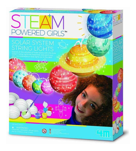 Manualidades Pinta Piezas Sistema Solar Kit 4m 0