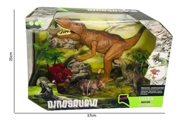 Dinosaurios Accion Set Dinos Con Rex Y Accesorios Caja 7097 1