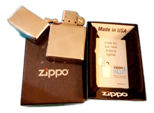 Encendedor Zippo Original + Kit Fluido 0