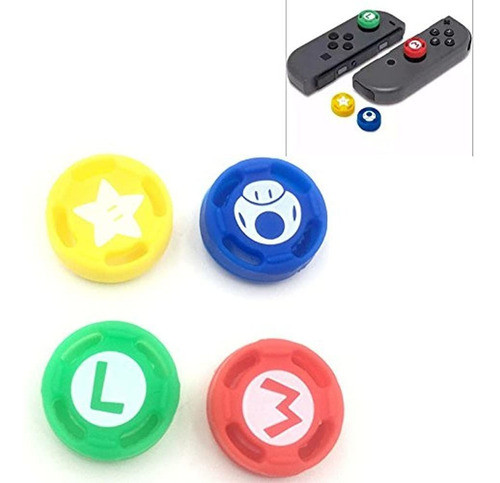 Pulgar Agarre Juego Joystick Tapa Pulgar Palanca Funda Para 0