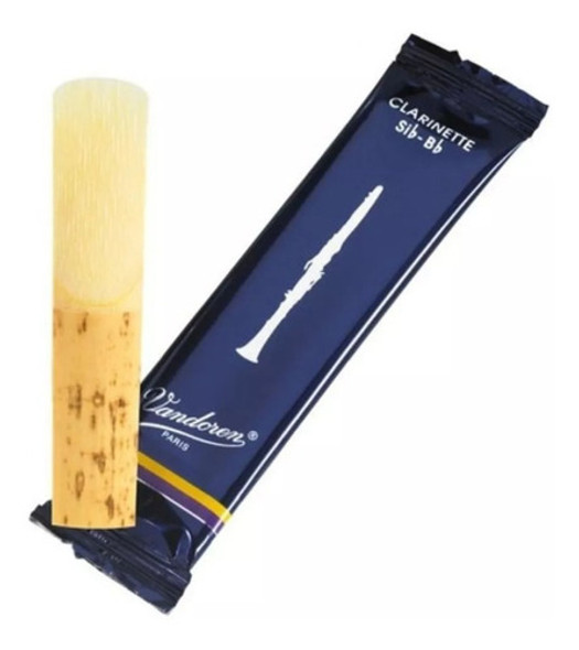 Caña Vandoren N° 2 1/2 Tradicional Para Clarinete Sib Unidad 0