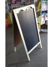 Pizarra  Pizarron  Negro Infantil Carteles   60x100 Alto 0